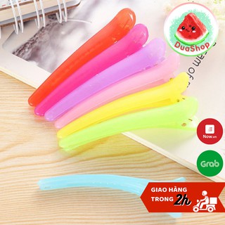 Ghim kẹp tóc nhiều mầu dài 7,5 cm - Ghim Kẹp Tóc Cá Sấu Siêu Tiện Dụng  🍉Duashop🍉