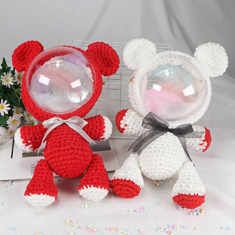 Set Túi Đeo chéo Đan Len Thủ Công Dễ thương