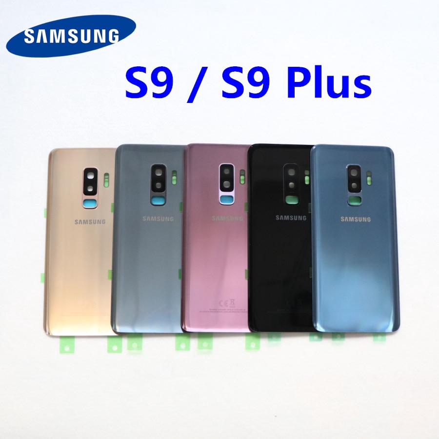 Nắp Lưng Điện Thoại Bằng Kính Dành Cho samsung galaxy s9 plus s9 + g965 sm-g965f g965fd s9 g960 sm-g960f g960fd Ốp