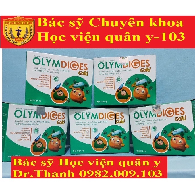 Cốm olymdiges gold cải thiện biếng ăn suy dinh dưỡng, giúp trẻ ăn ngon, hệ tiêu hóa khỏe mạnh