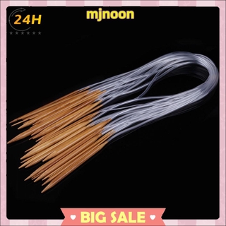 18 Kim đan len bằng tre 2.0mm-10.0mm 80cm chuyên dụng chất lượng cao độc đáo