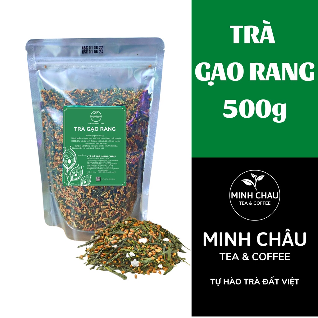 TRÀ GẠO RANG NHẬT MINH CHÂU 500G