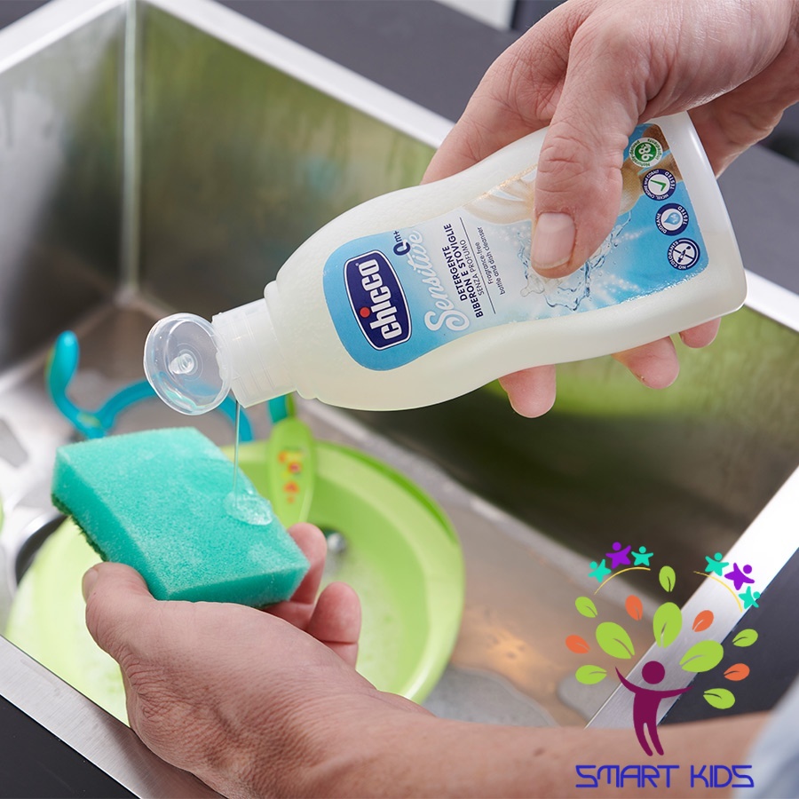 Gel rửa bình Chicco chiết xuất dầu dừa tự nhiên 300ml