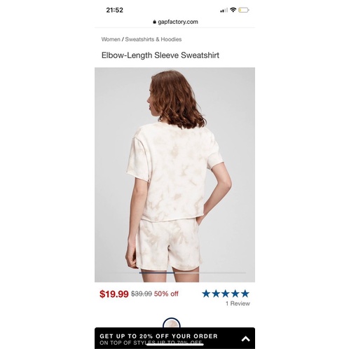 Bộ loang màu Gap- HÀNG SALE KO ĐỔI TRẢ