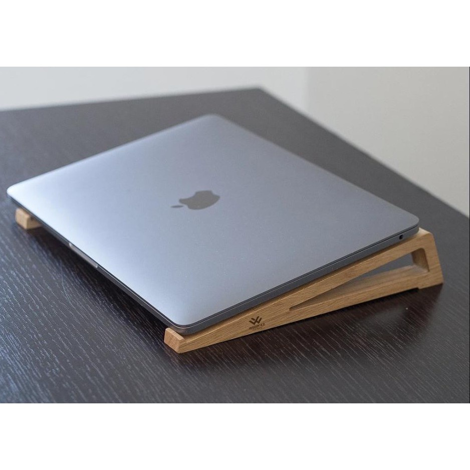 Kệ Macbook Bằng Gỗ ❤️ Đế Tản Nhiệt Cho Laptop Gỗ Thông Tinh Tế Kiểu Hình Tam Giác Giá Luôn Tốt Nhất