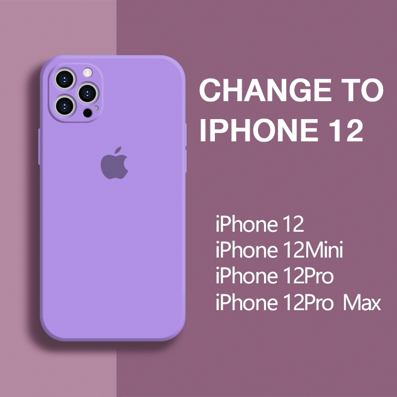 Ốp lưng iphone silicon cạnh vuông Táo lót nỉ 6/6plus/6s/6splus/7/7plus/8/8plus/x/xr/xs/11/12/pro/max/plus/promax - Awifi | BigBuy360 - bigbuy360.vn