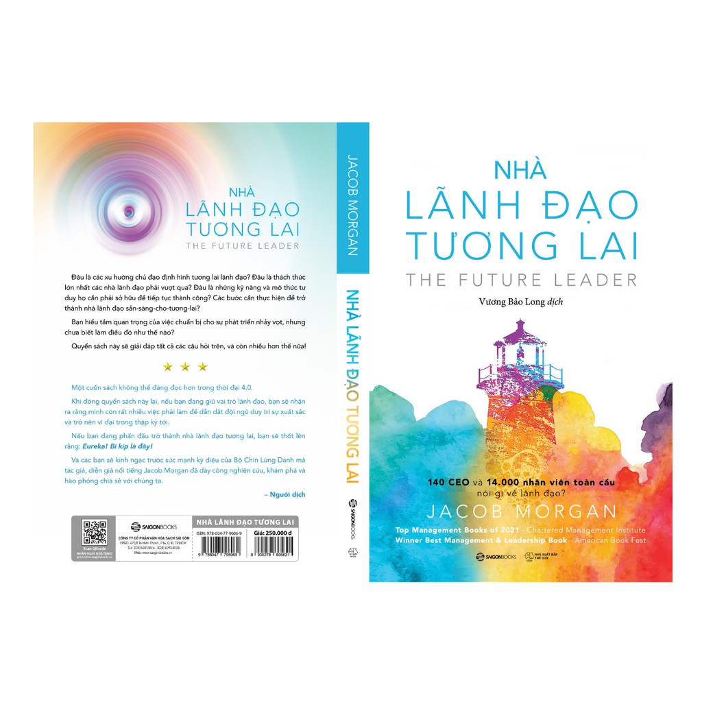 Sách - Nhà Lãnh Đạo Tương Lai: 140 CEO và 14.000 nhân viên toàn cầu nói gì về lãnh đạo? - Tác giả Jacob Morgan