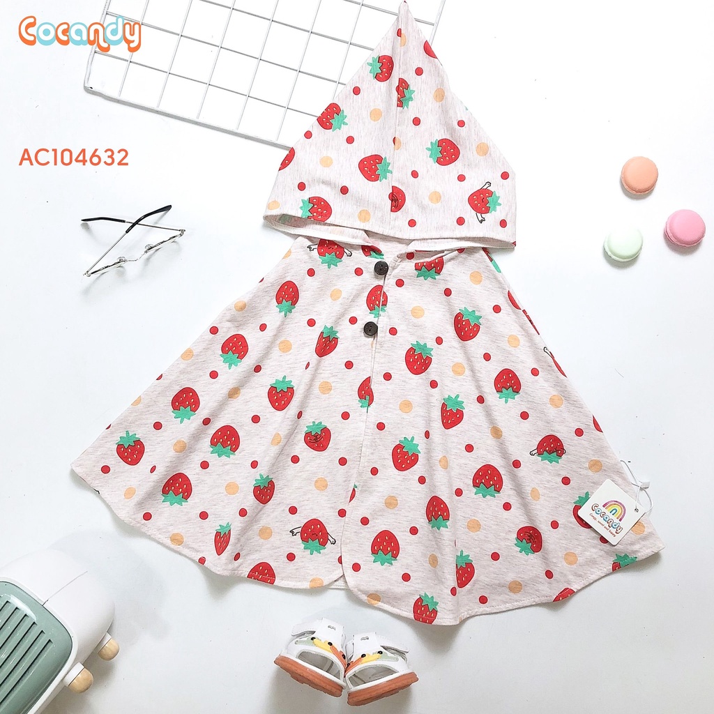 Áo choàng chống nắng gió COCANDY - chất liệu cotton hàn cao cấp AC10