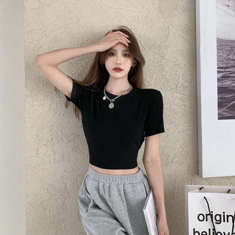 (A2711) áo body ulzzang gân tăm thoáng khí co dãn | BigBuy360 - bigbuy360.vn