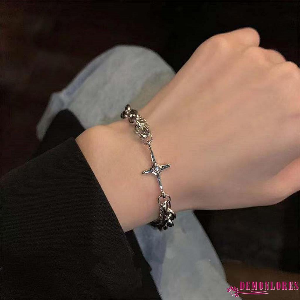 Vòng tay đính đá thời trang hiphop sành điệu