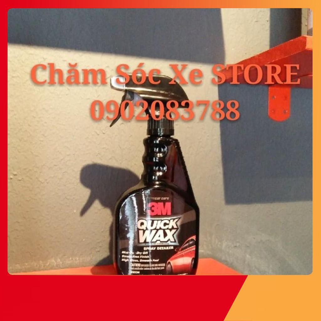 DUNG DỊCH TĂNG ĐỘ BÓNG SƠN 3M QUICK WAX 473ml 3M 39034 chamsocxestore