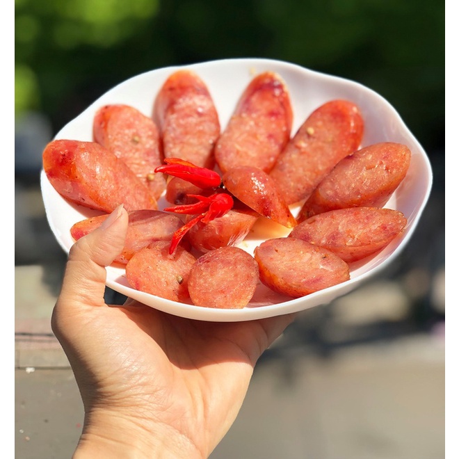 Lạp Xưởng tươi hảo hạng 500gr , đặc sản Miền tây , hương vị gia truyền với cách chế biến truyền thống , nhiều nạt đậm vị