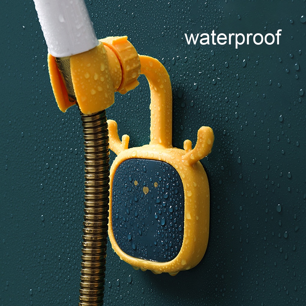 360° Giá Đỡ Vòi Hoa Sen Gắn Tường Tự Dính Có Thể Điều Chỉnh Tiện Dụng Cho Nhà Tắm