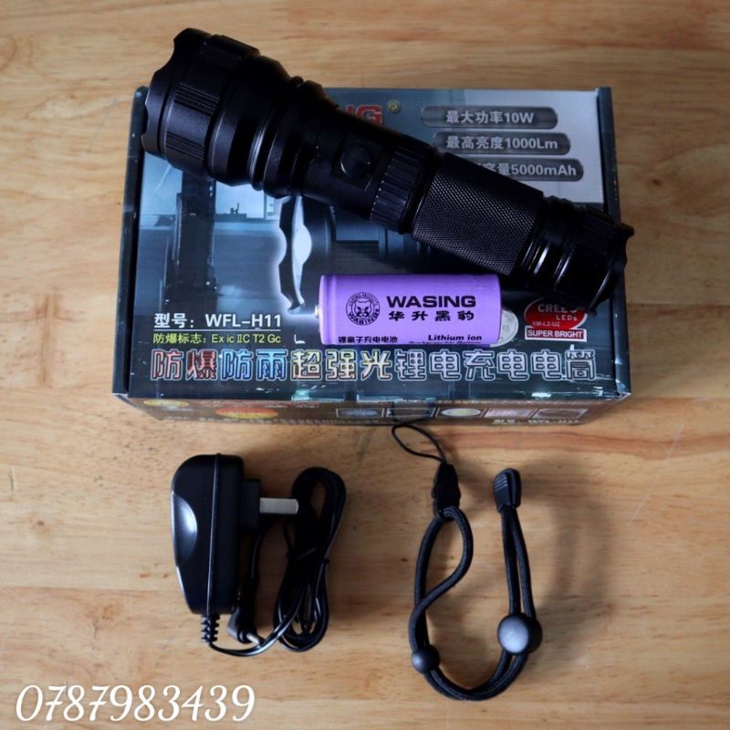 Đèn Pin Siêu Sáng WASING WFL-H11
