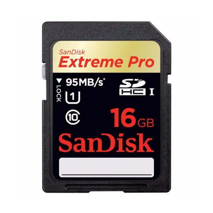 THẺ NHỚ SD SANDISK EXTREME PRO 16GB