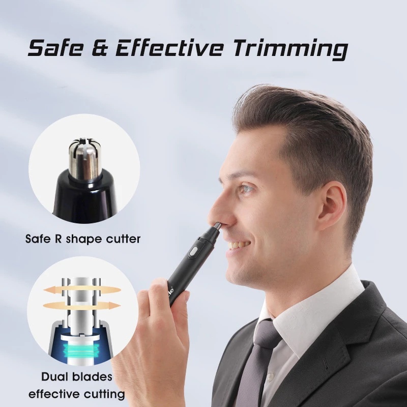 Máy Tỉa Lông Mũi / Lông Tai Sạc usb Nhỏ Gọn Tiện Lợi