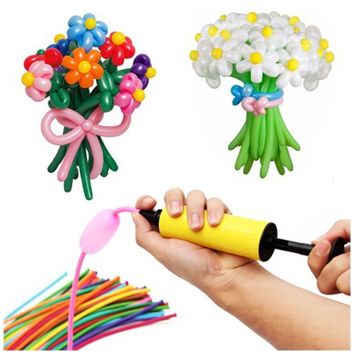 Bộ 90 bong bóng + 1 ống bơm - BX6786 - BX1663