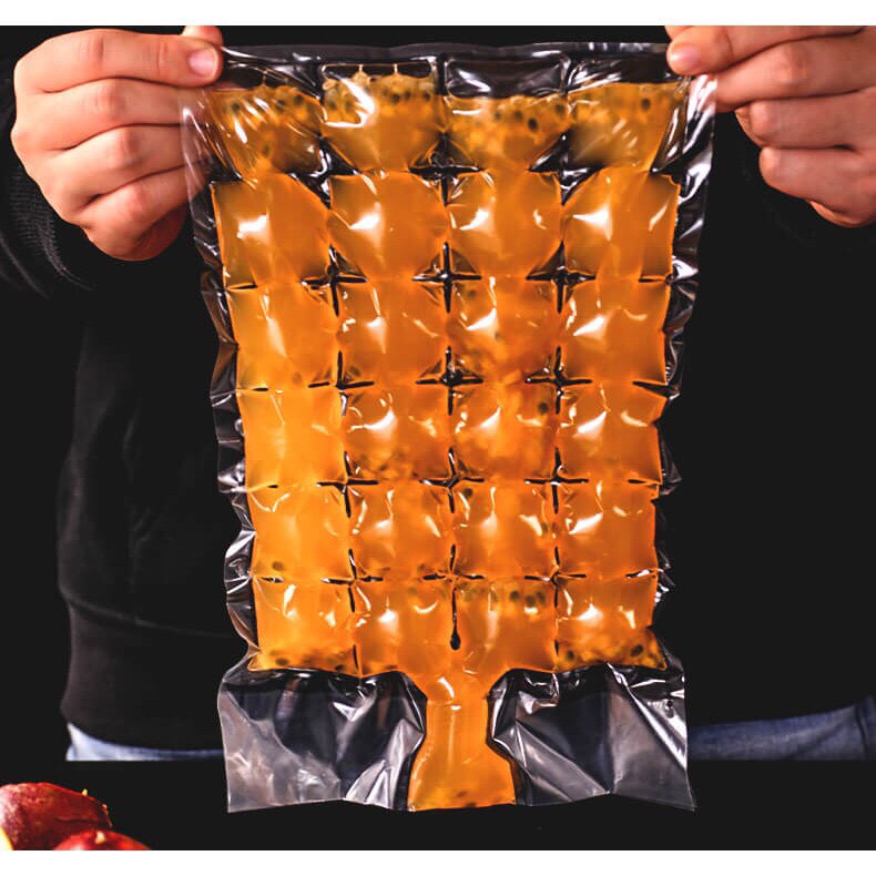 Set 10 túi làm đá viên nước trái cây tiện ích làm kem đá đa năng