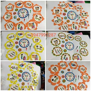 Một ngày của bé(Loại to Xốp bitis)