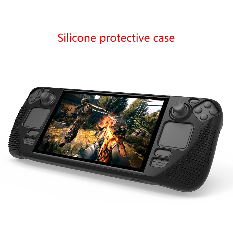 Vỏ Bảo Vệ Bằng Silicon Chống Trượt Cho Máy Chơi Game Hơi Nước Sh