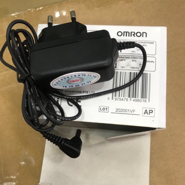 Bộ đổi điện AC adapter HHP-CM01 cho máy đo huyết áp tự động bắp tay Omron hàng chính hãng bảo hành 12 tháng