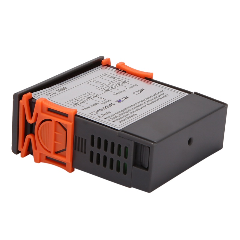 Bộ Điều Khiển Nhiệt Độ / Độ Ẩm Kỹ Thuật Số Stc-3000 12v Led