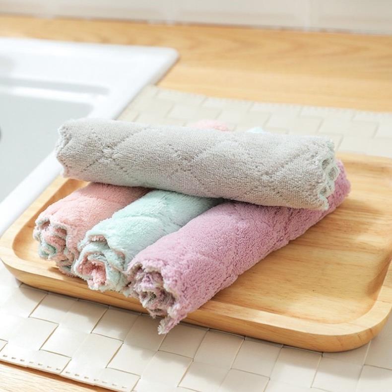 1 CHIẾC KHĂN LAU BẾP ĐA NĂNG 2 MẶT MỀM MỊN TIỆN LỢI