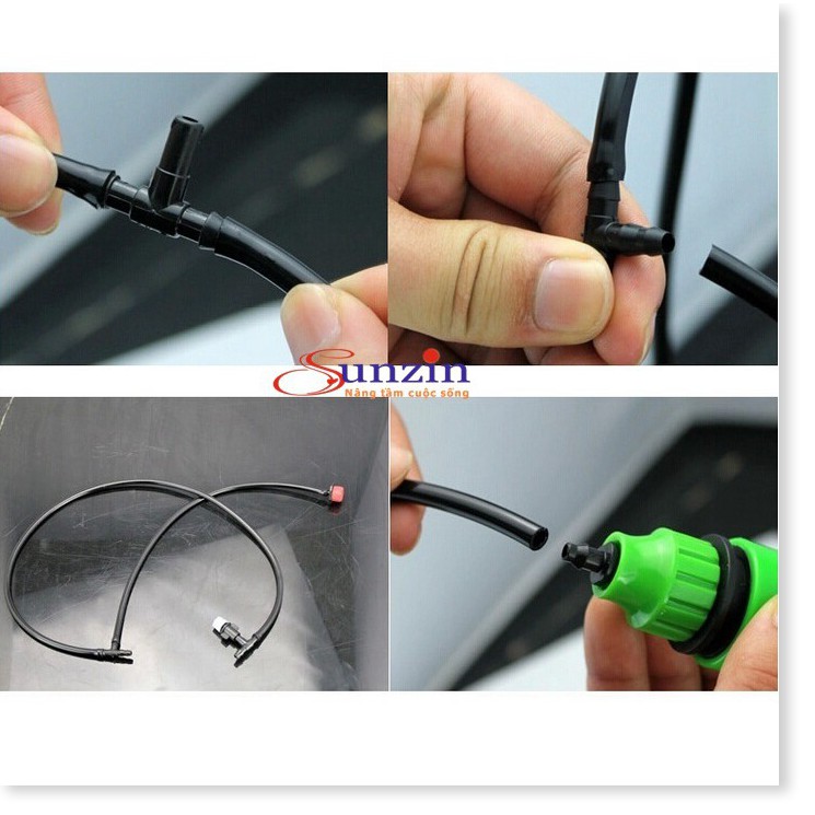 Bộ kit tưới cây, tưới rau 20 đầu phun, độ dài dây 30m