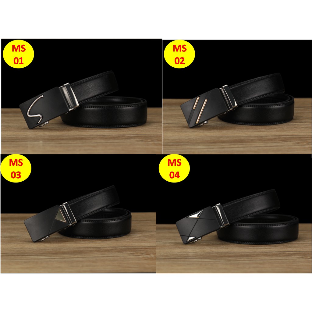 Thắt lưng da nam thời trang thương hiệu LF cao cấp