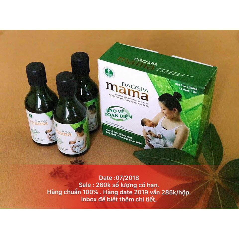 Xông tắm sau sinh Dao Spa mama