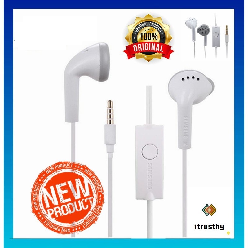 Tai Nghe Nhét Tai Ehs61 Jack 3.5mm Có Micro Cho Samsung Oppo Vivo Realme Huawei Xiaomi