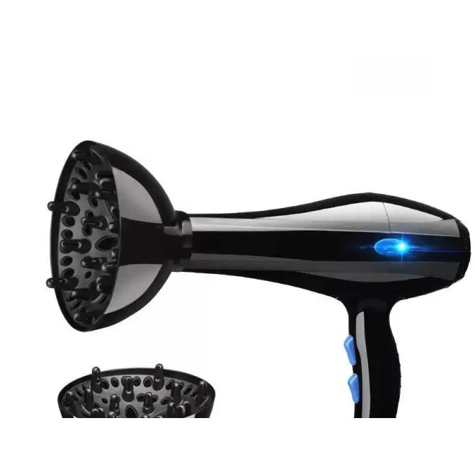 Máy sấy tóc Yong Ri chính hãng YR-8820 công suất 2100W tặng kèm bộ phụ kiện 3 chi tiết sấy tóc