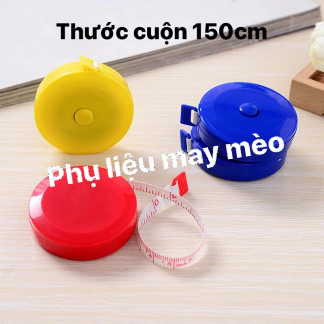 Thước cuộn bấm 150cm rẻ