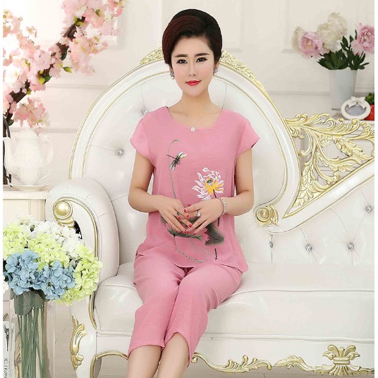 Bộ mặc nhà cho các bà, các mẹ loại 1