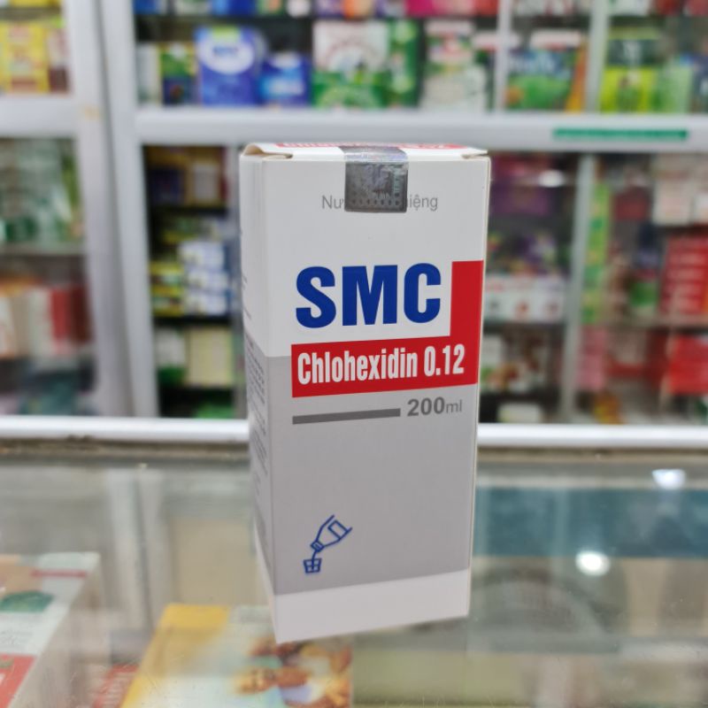 Súc họng SMC ⚡ Nhà thuốc Hải Linh ⚡ Chai 350ml Giảm viêm nướu, viêm lợi, hôi miệng, viêm họng cấp