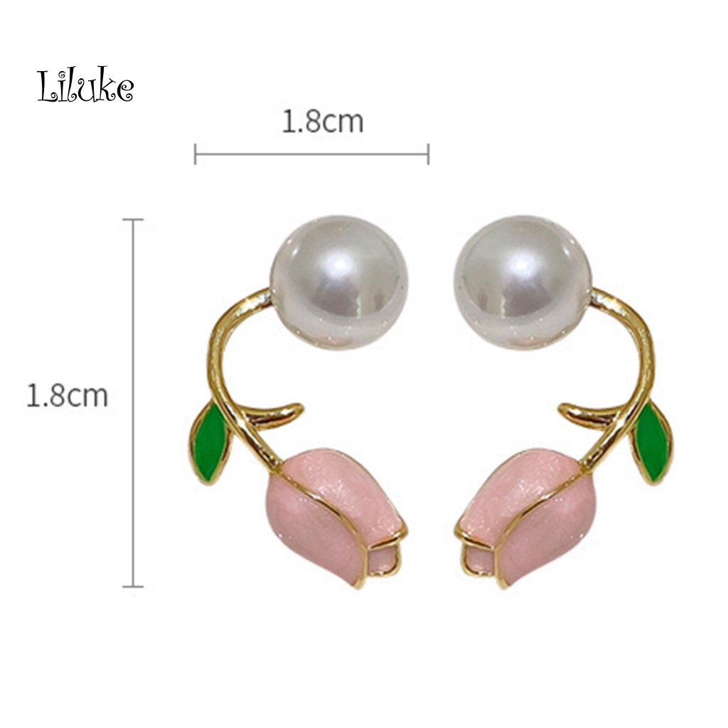 Đôi Khuyên Tai HìNh Hoa Tulip ThờI Trang Cho Nữ