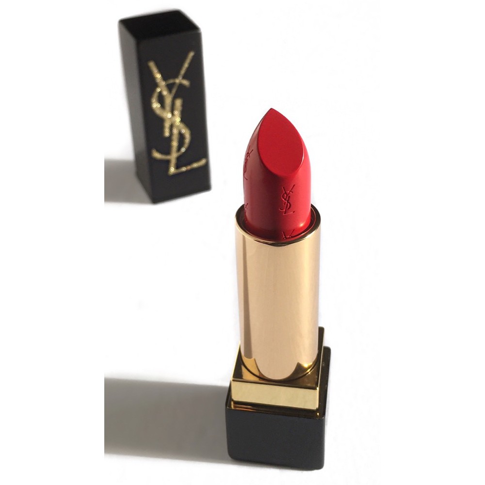 [Kèm hóa đơn] son Y SL Rouge Pur Couture gold Attraction Edition-  # 13 Le Orange - đỏ cam