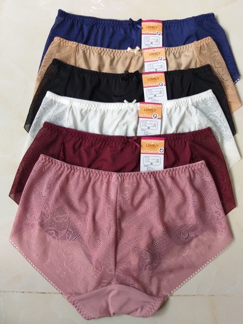 👙Quần lót nữ Lovely chính hãng vải Nhật 60-70kg L1581