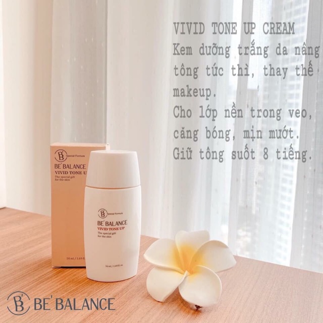 Kem dưỡng trắng da Be’balance