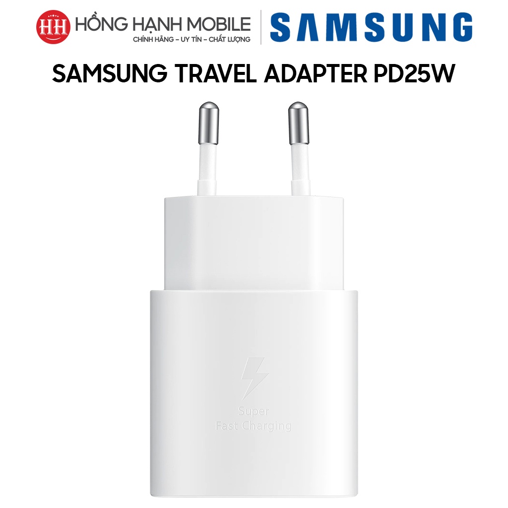 Cốc Sạc Samsung Travel Adapter 25W Type C EP-TA800 - Hàng Chính Hãng