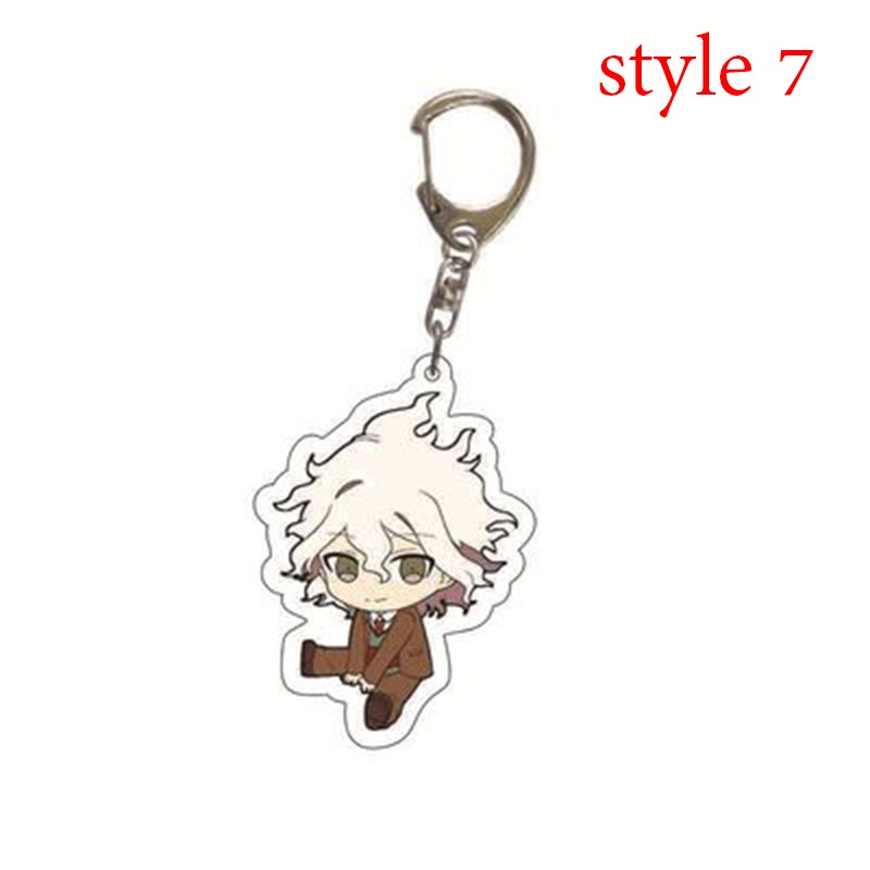 Móc khóa Game Danganronpa bằng acrylic hai mặt