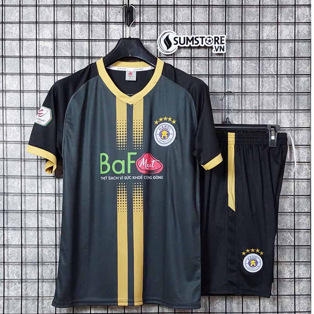 Áo Hà Nội Đen DK Mùa 2022 2023 Mẫu Cực Đẹp - Quần Áo Đá Bóng Nam Nữ Mới Chất Lượng Cao Cấp