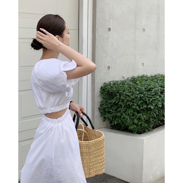 Váy kiểu Hàn kèm ảnh shop chụp/ Sẵn
