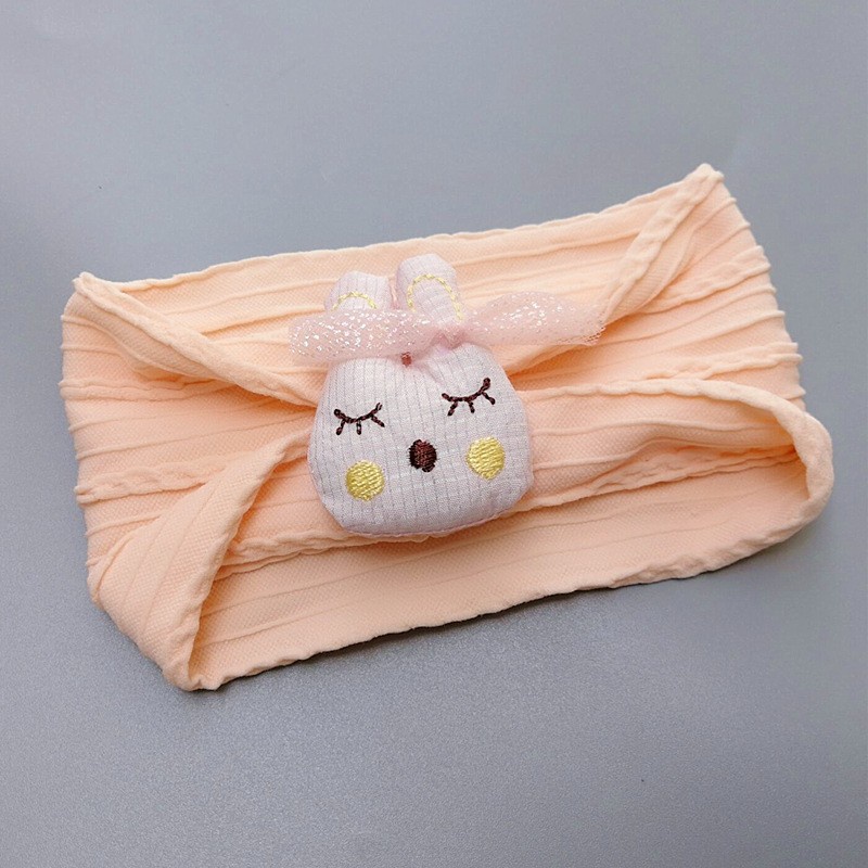 Băng Đô Tai Thỏ / Hổ Bằng Vải Cotton Dễ Thương Dành Cho Em Bé Sơ Sinh