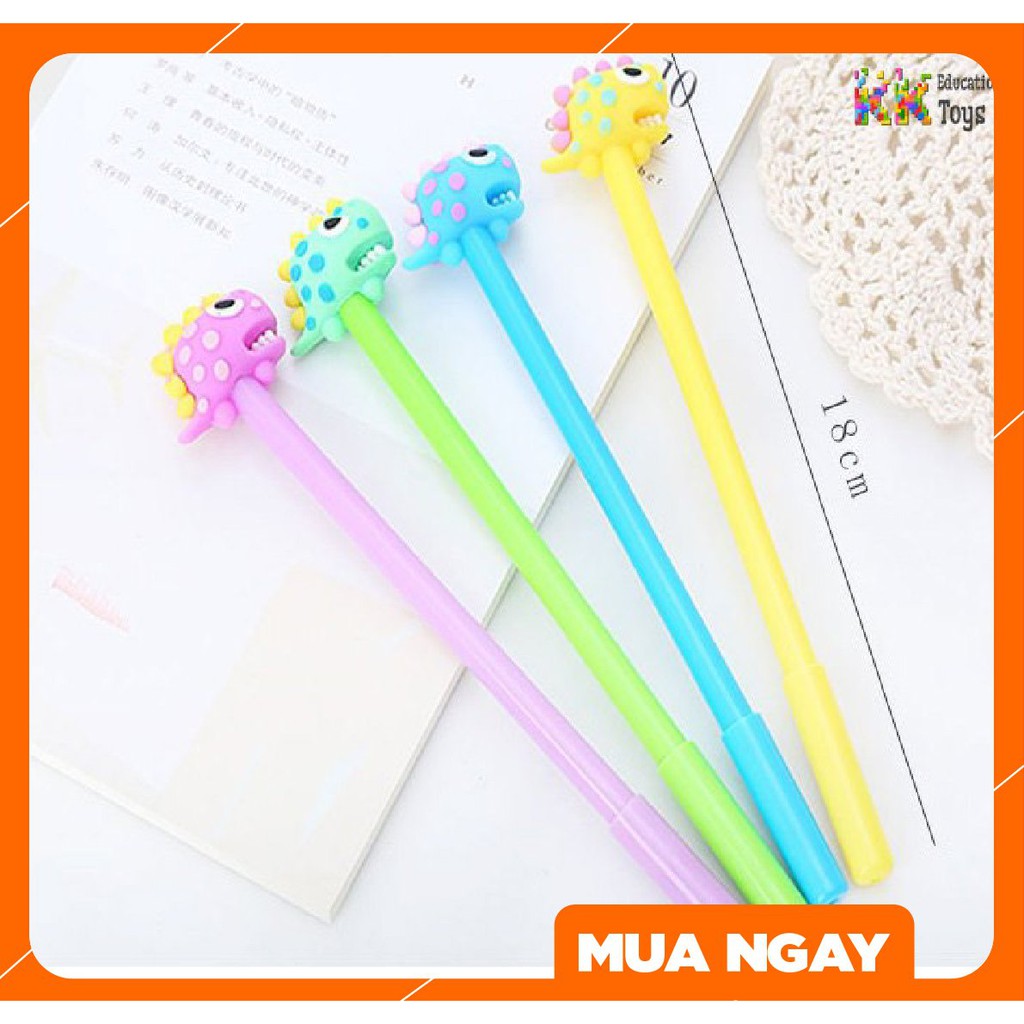 Bút gel nước hình khủng long gai - KKstore