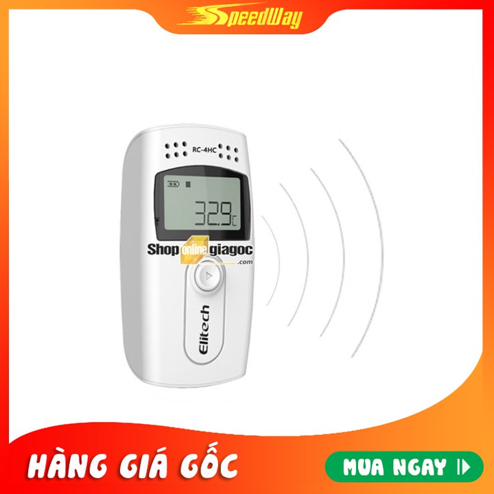 Nhiệt Ẩm Kế Tự Ghi Elitech RC4HC Đã Hiệu Chuẩn Theo TT02/ BYT