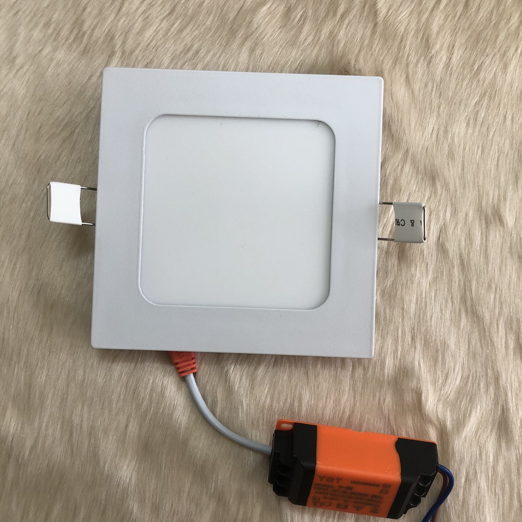 Đèn Led âm trần vuông siêu mỏng 6w 9w 12w ánh sáng trắng, vàng - bảo hành 12 tháng #âmtrần | BigBuy360 - bigbuy360.vn