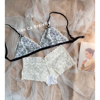 Bộ Bra sexy không gọng kem nhạt kèm mút