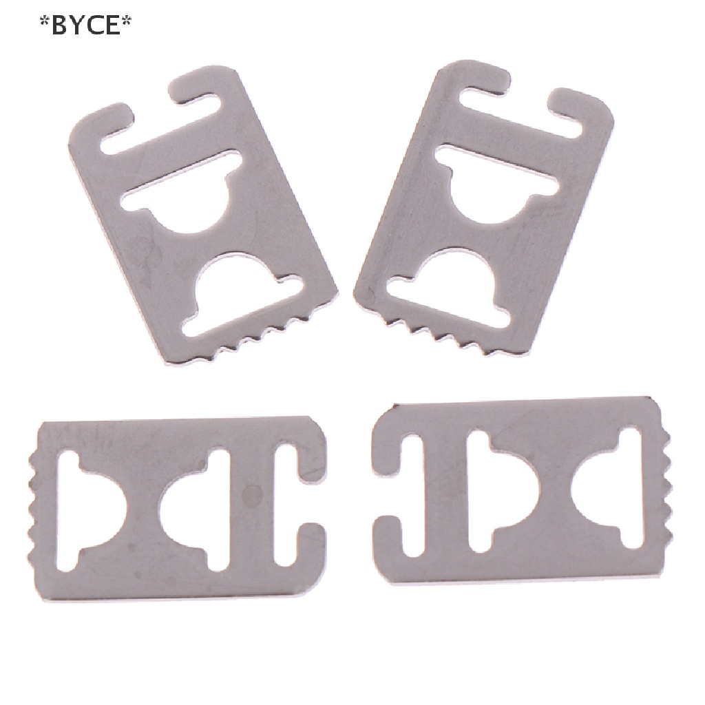 Set 4 khóa dây giày lười không cần buộc bằng kim loại chất lượng cao
