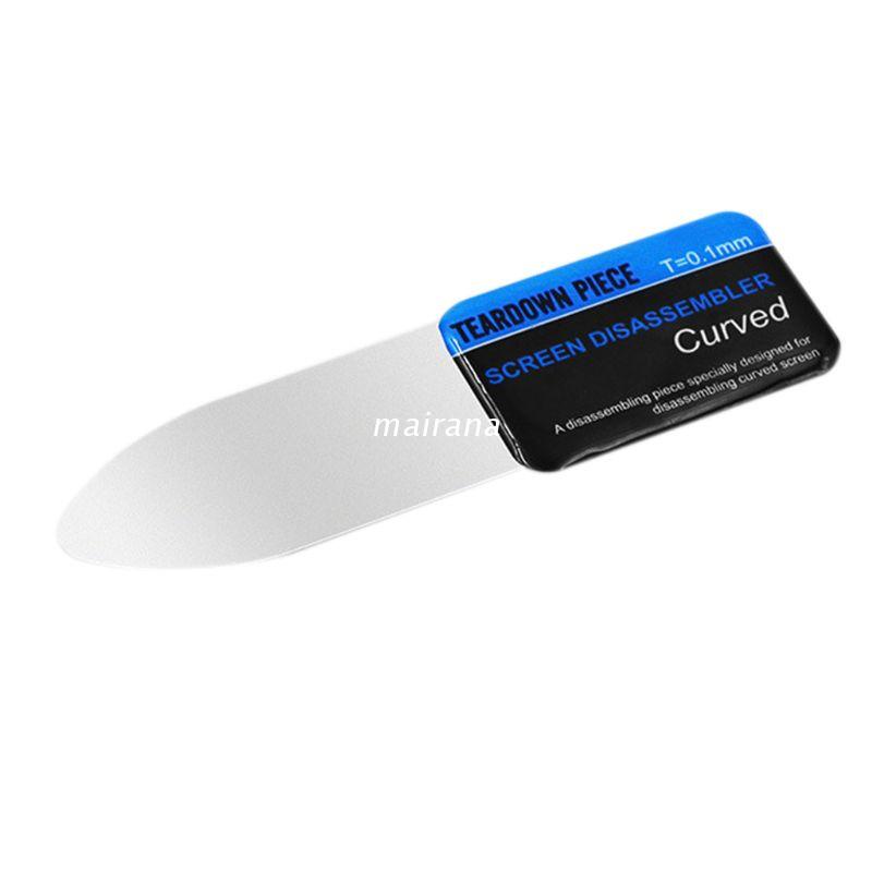 Dụng Cụ Mở Màn Hình LCD Siêu Mỏng Linh Hoạt Bằng Thép Tháo Rời Tiện Dụng Cho Điện Thoại